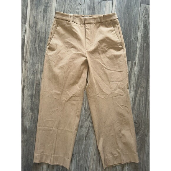 NWT Banana Republic Sloan Pants women’s size 10 Tan Stretch NEW - Picture 1 of 8